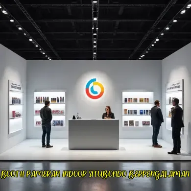 booth pameran indoor situbondo berpengalaman